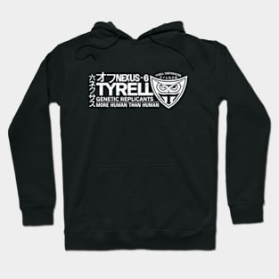 Blade Runner Tyrell Corporation Nexus 6 Hoodie